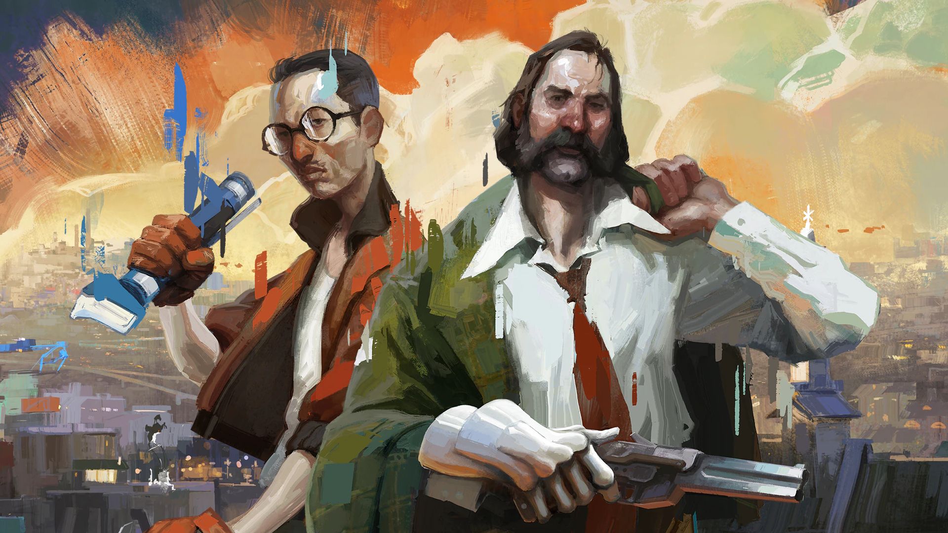 Disco Elysium title image.