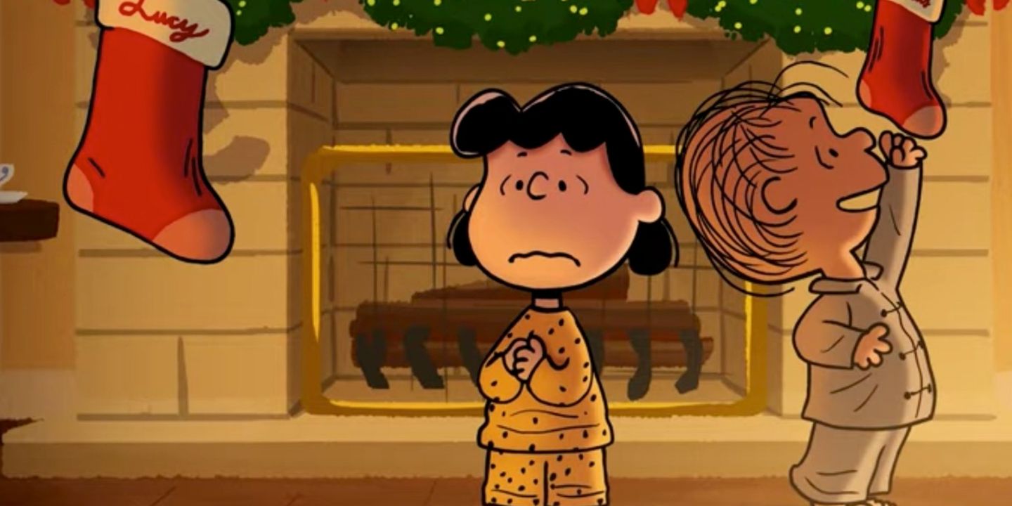 Lucy upset on Christmas