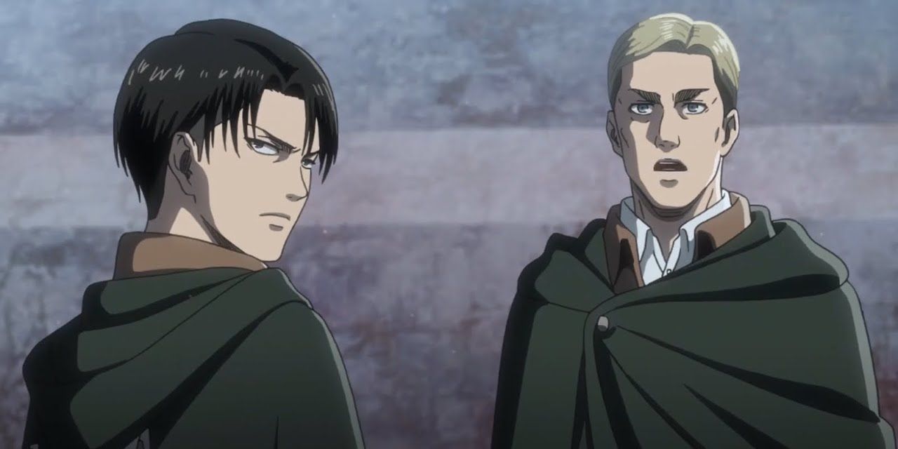 Levi and Erwin from Attack on Titan