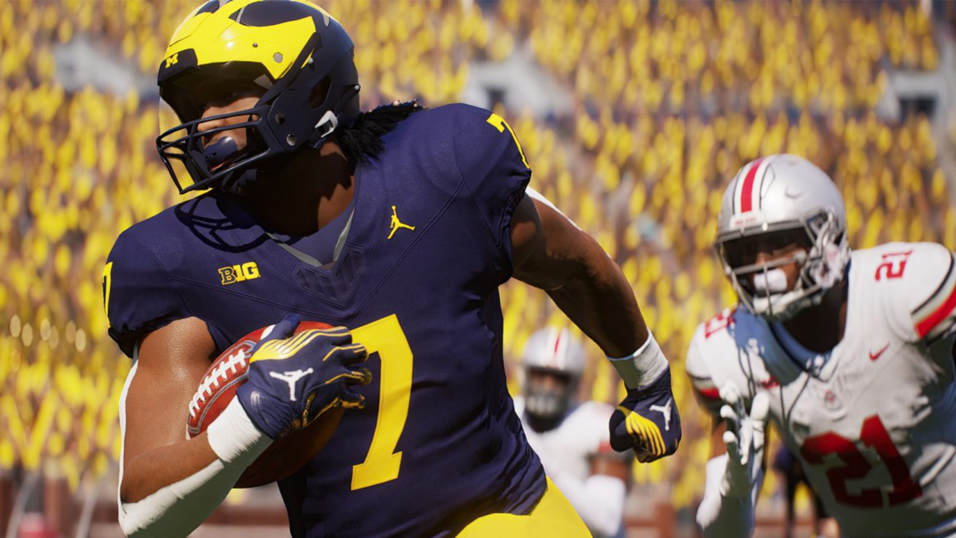 Running with the ball in EA Sports College Football 25