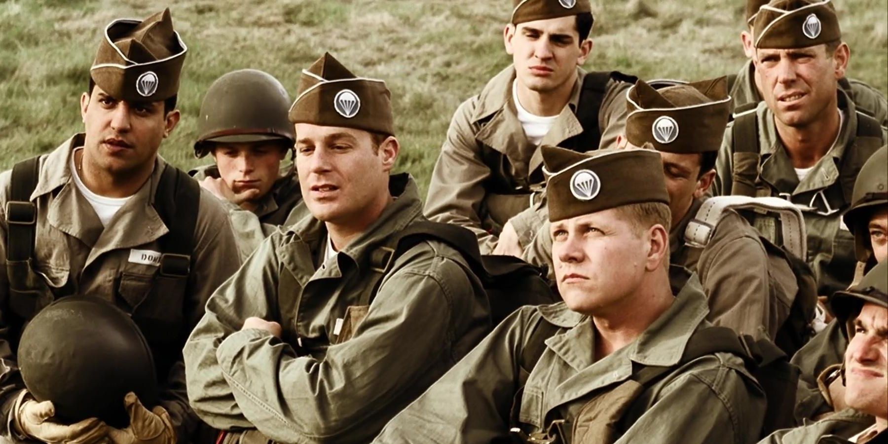 Easy Company in Band of Brothers (2001)