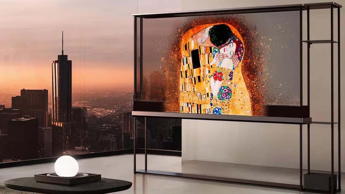 LG's New Transparent Hologram TV Costs $60,000