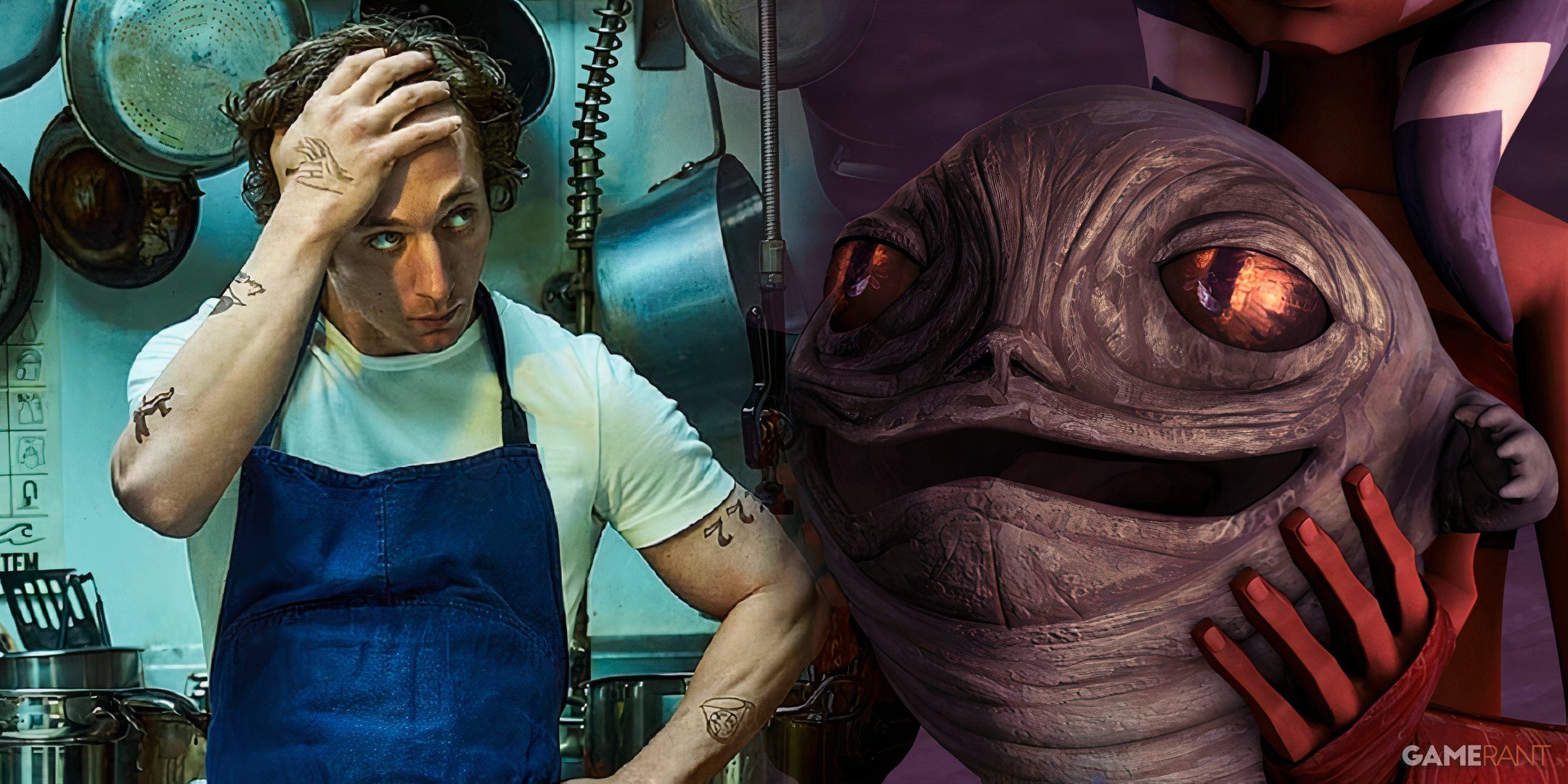 Jeremy Allen White as Rotta the Hutt in Star Wars