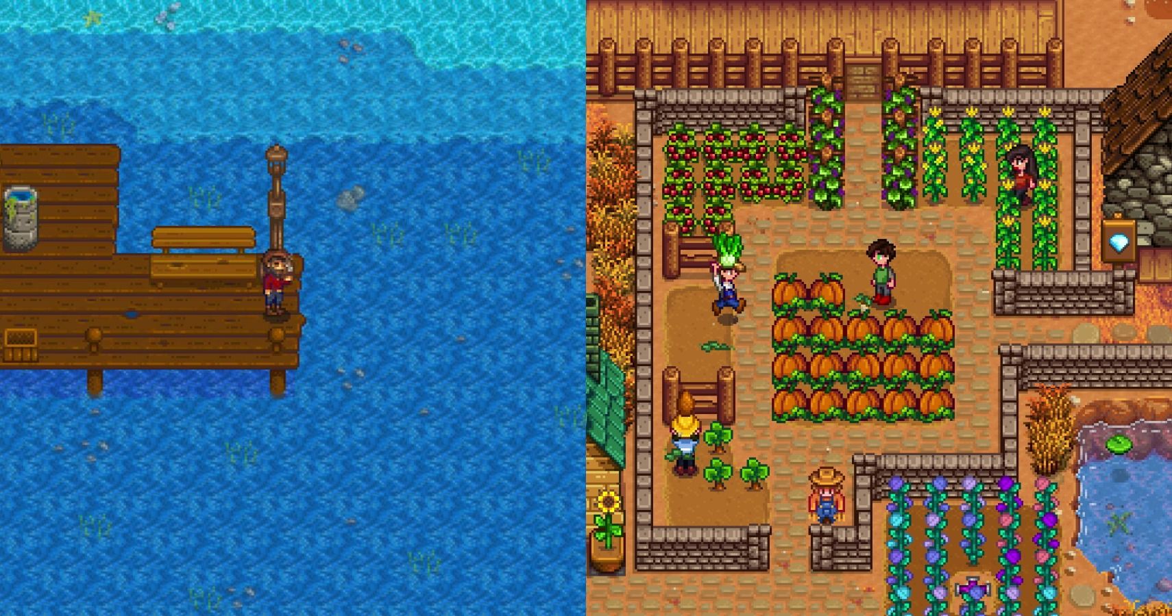 Stardew Valley Fishing Farm