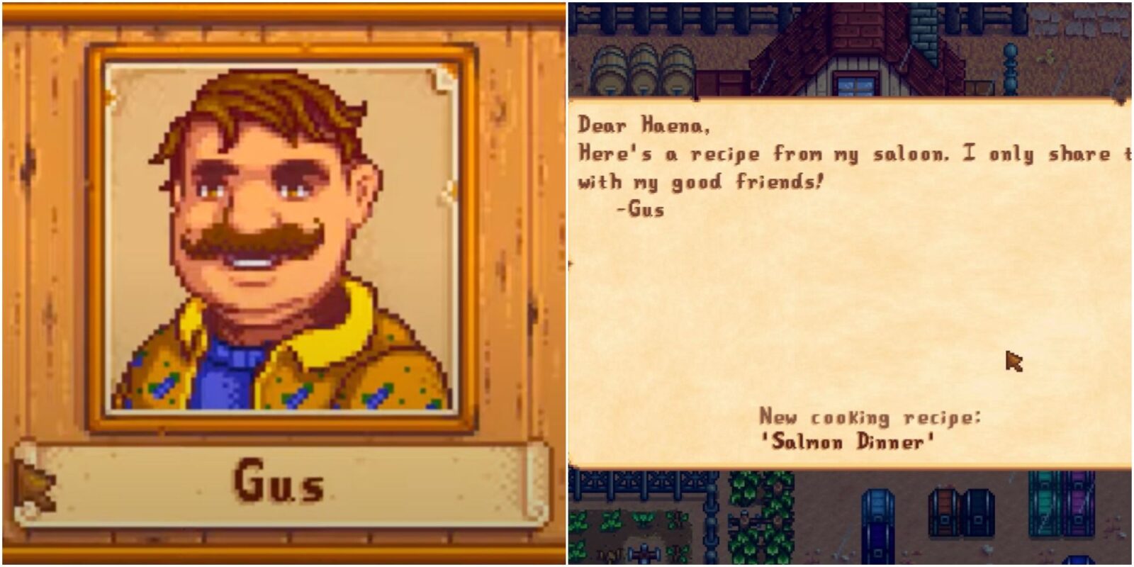 Stardew Valley: How To Befriend Gus