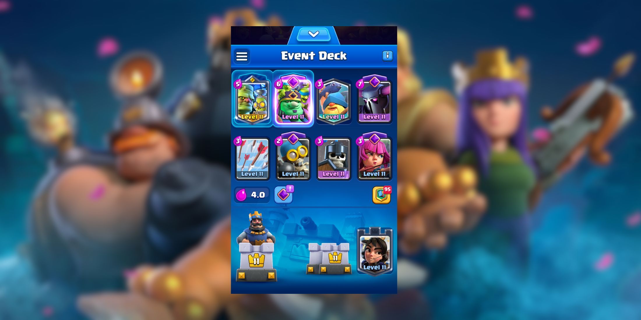 it's raining gifts decks clash royale