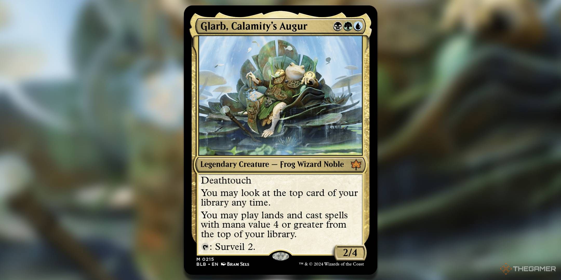 Image of Glarb, Calamity's Augur card.