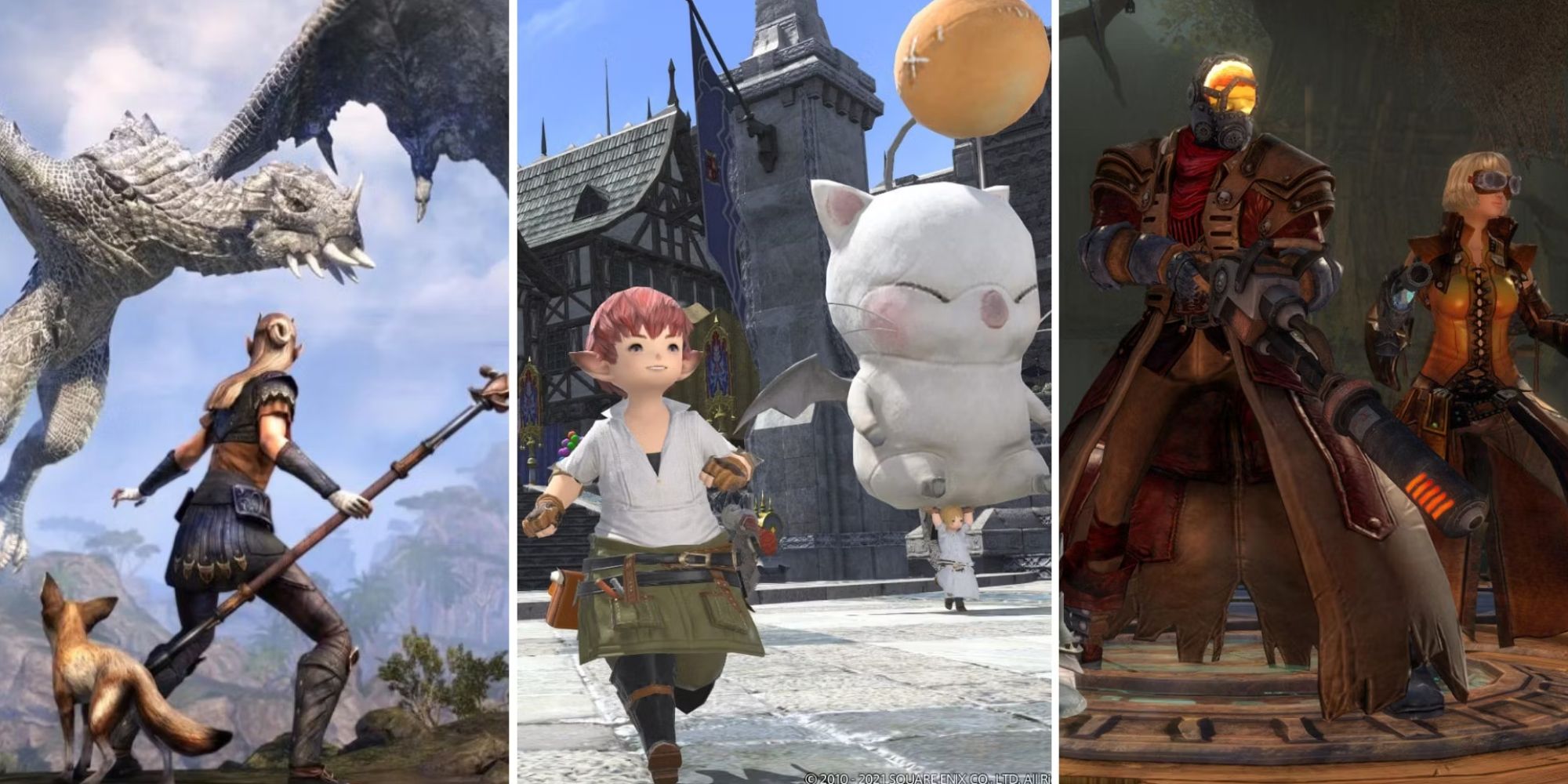 Elder Scrolls Online, Final Fantasy XIV, and Guild Wars 2