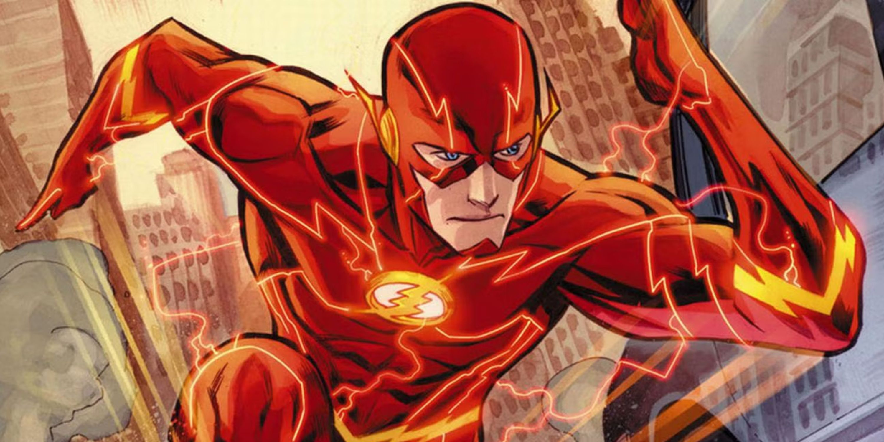 barry allen as the flash in dc comics