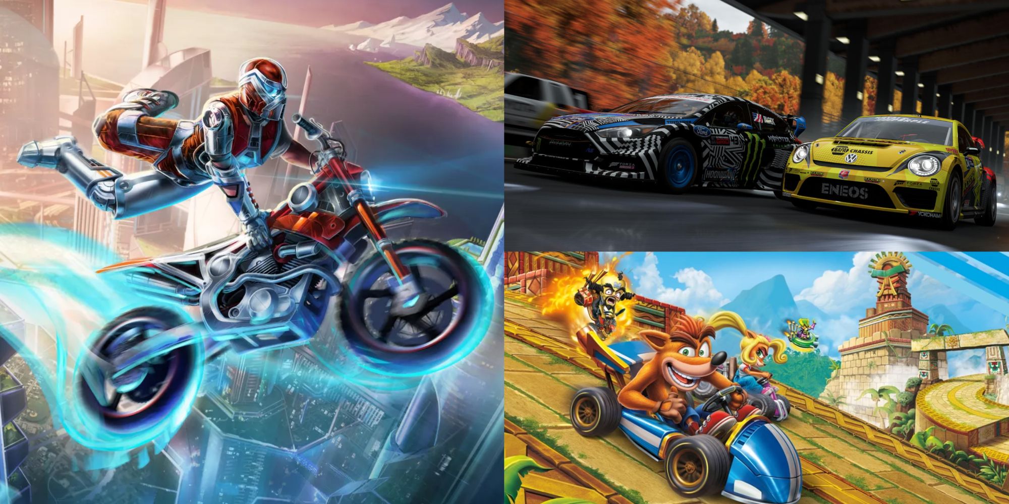 Featured Image for Best Split-Screen Racing Games On Xbox One