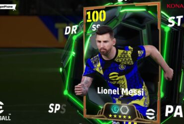 eFootball Booster Crafting and Tokens Messi cover