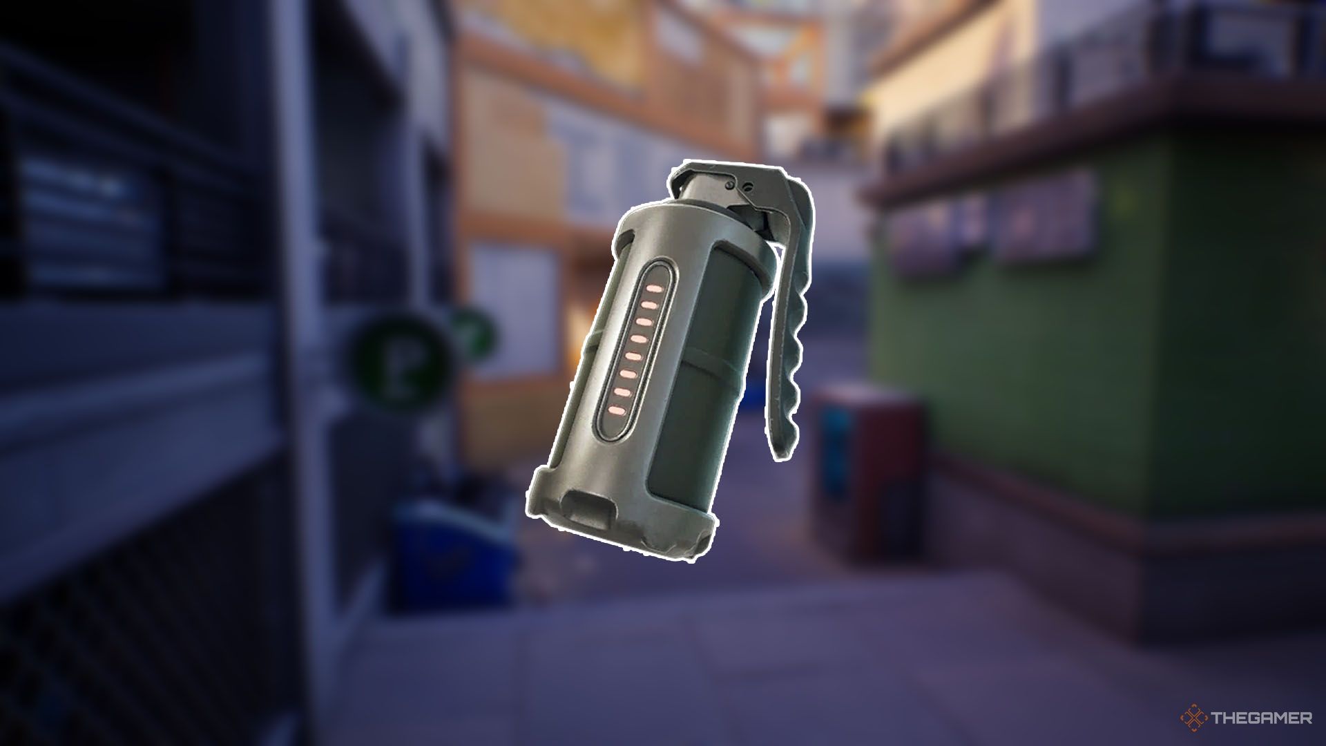 Frag Grenade Flex Gadget in Fortnite Ballistic.