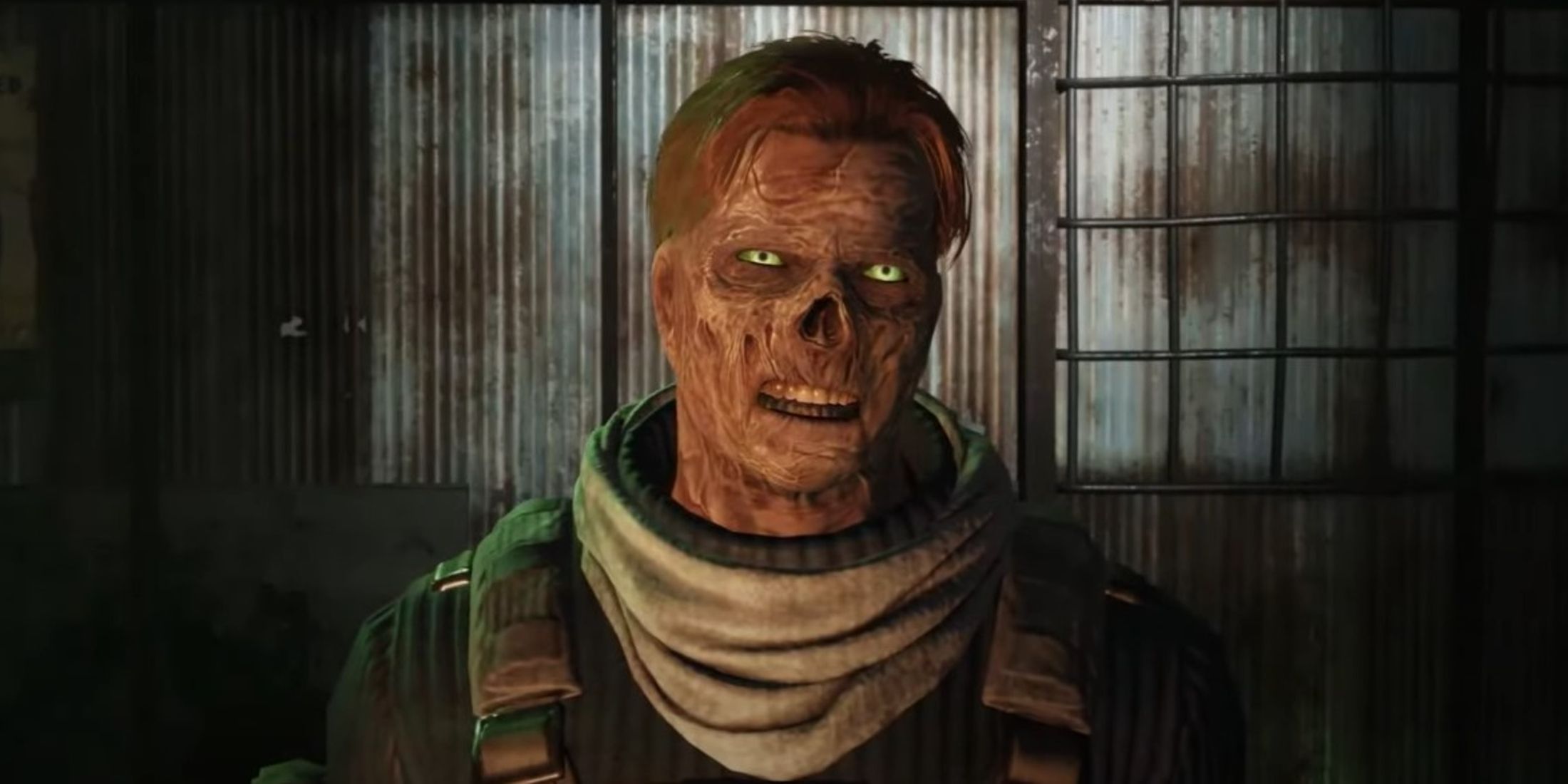 Ghoul Playable Character from Fallout 76