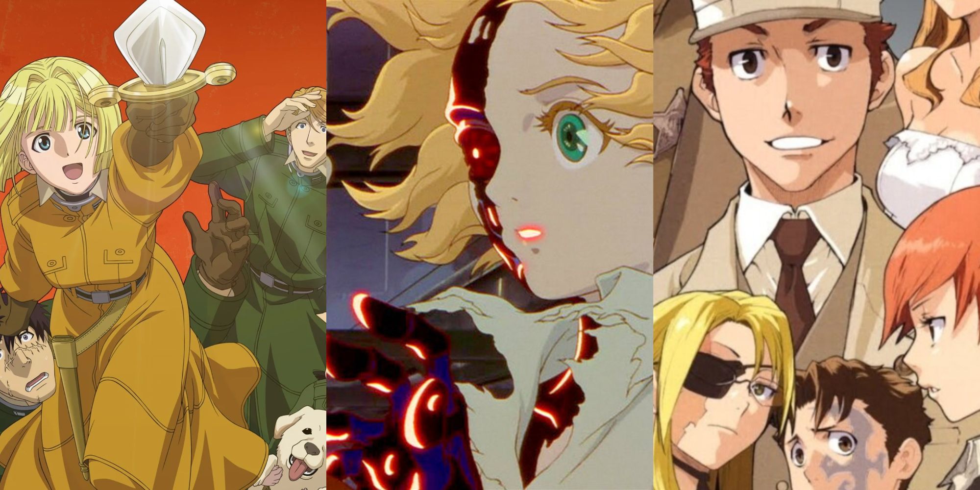 Pumpkin Scissors, Metropolis, Baccano!