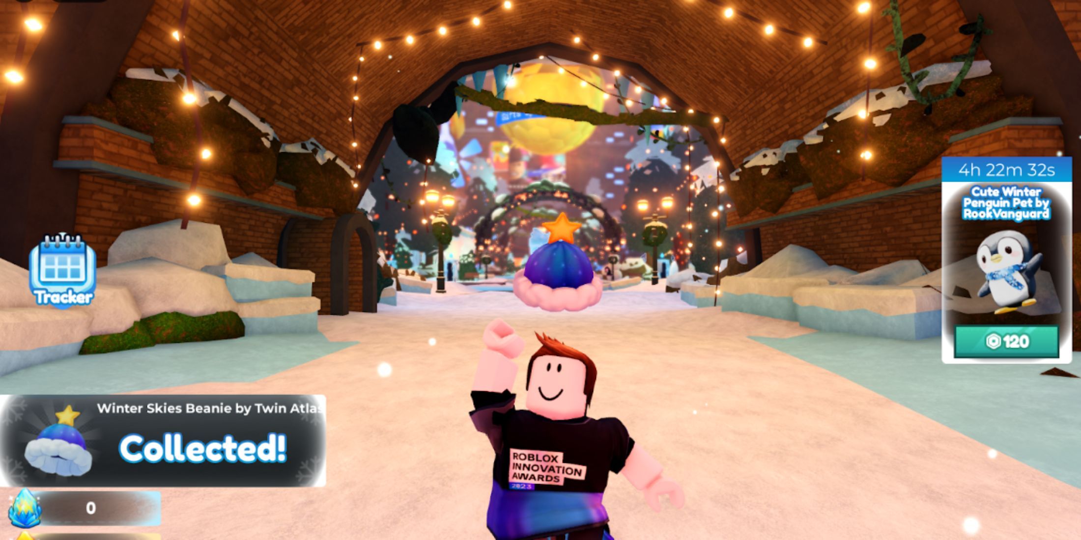 Roblox Winter Spotlight Event player