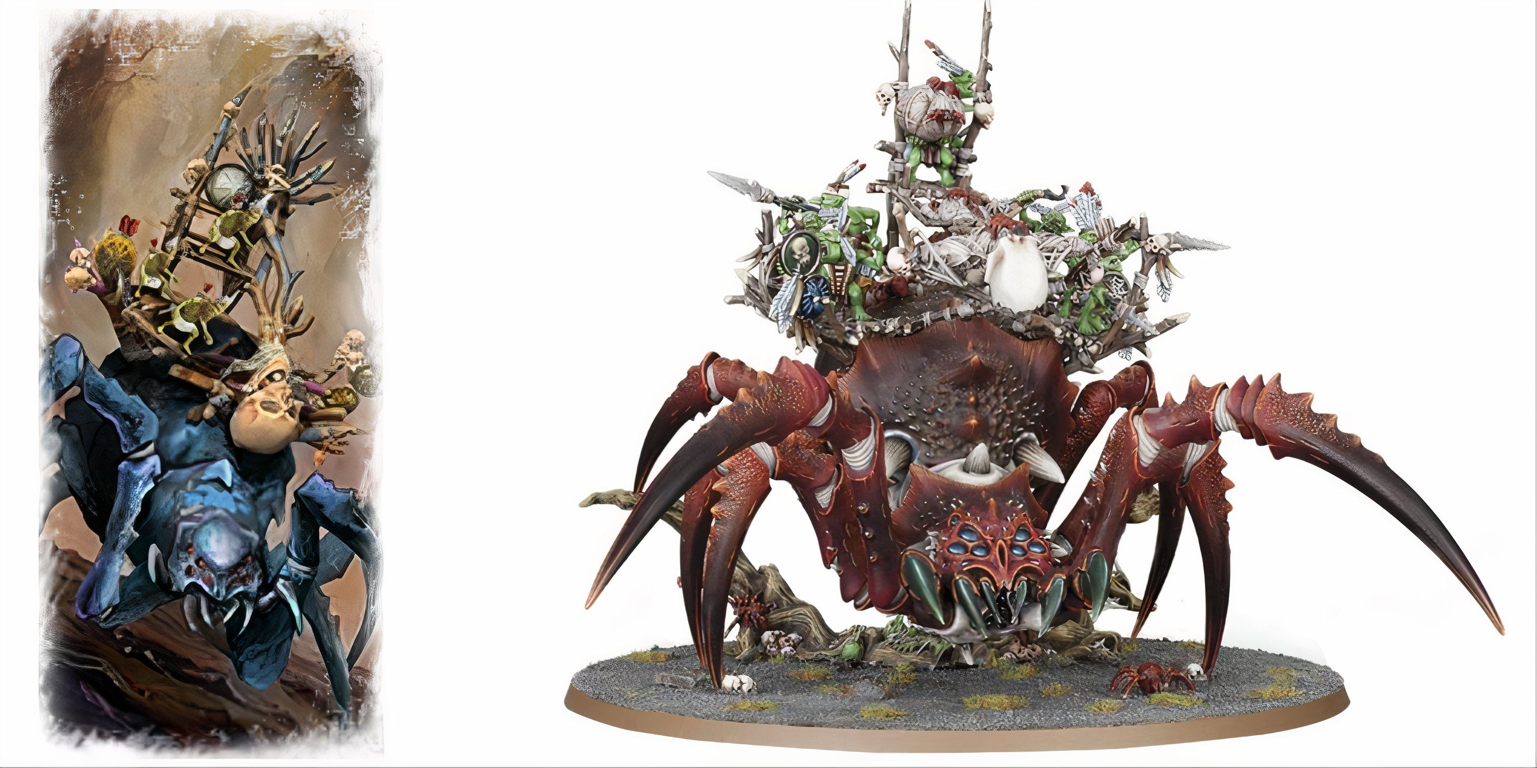 Arachnarok Spider (Flinger) Warhammer 3