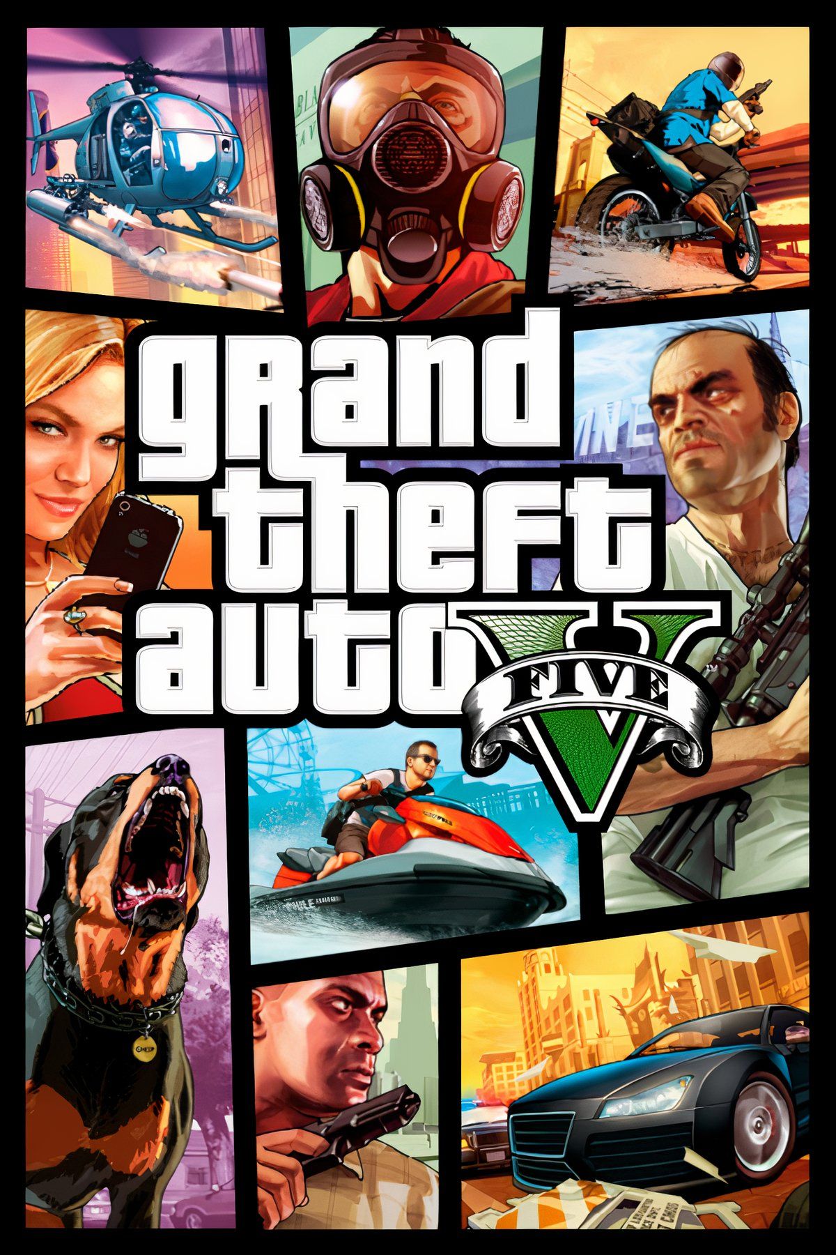 Grand Theft Auto 5 Tag Page Cover Art