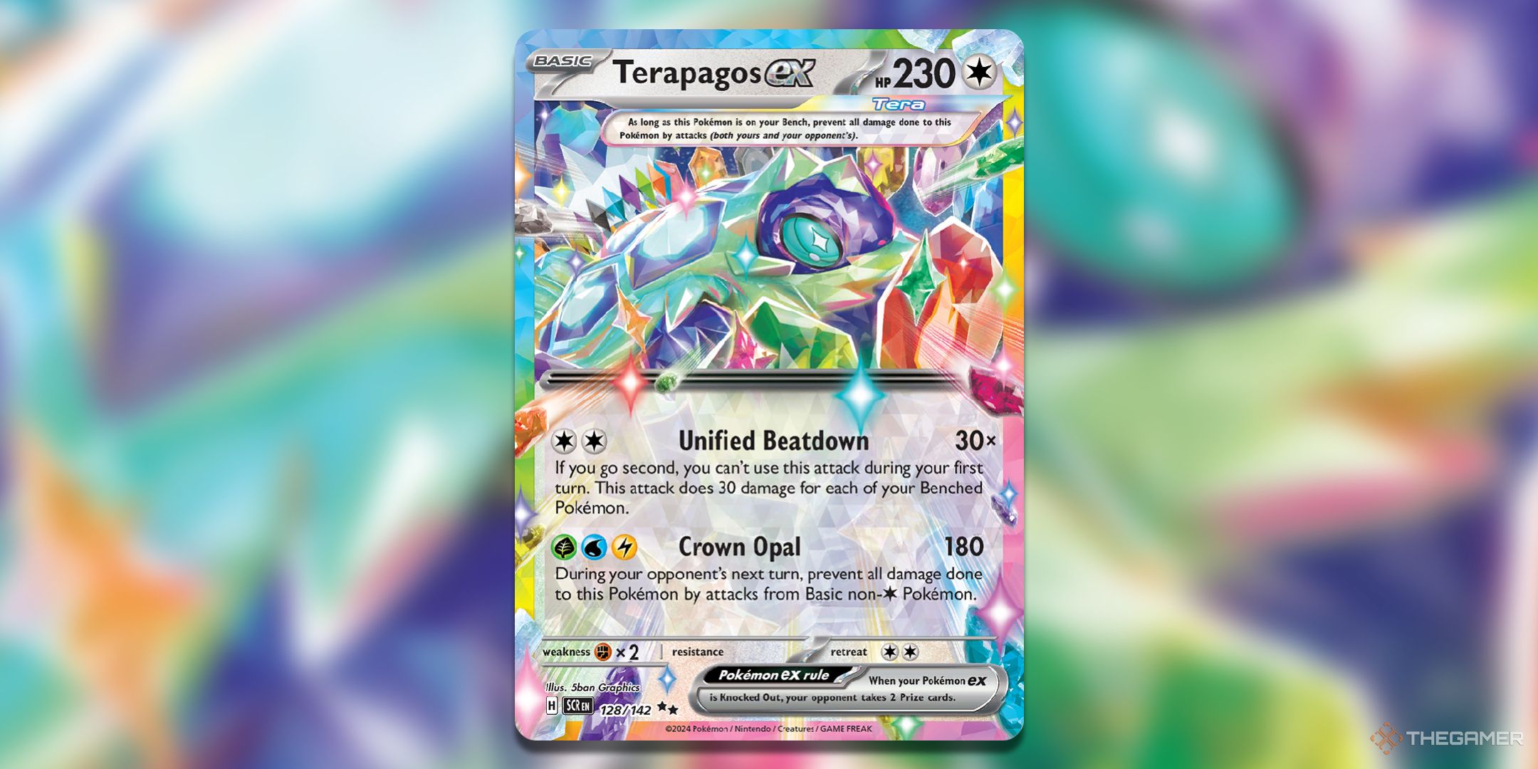 The normal print of Terapagos ex.