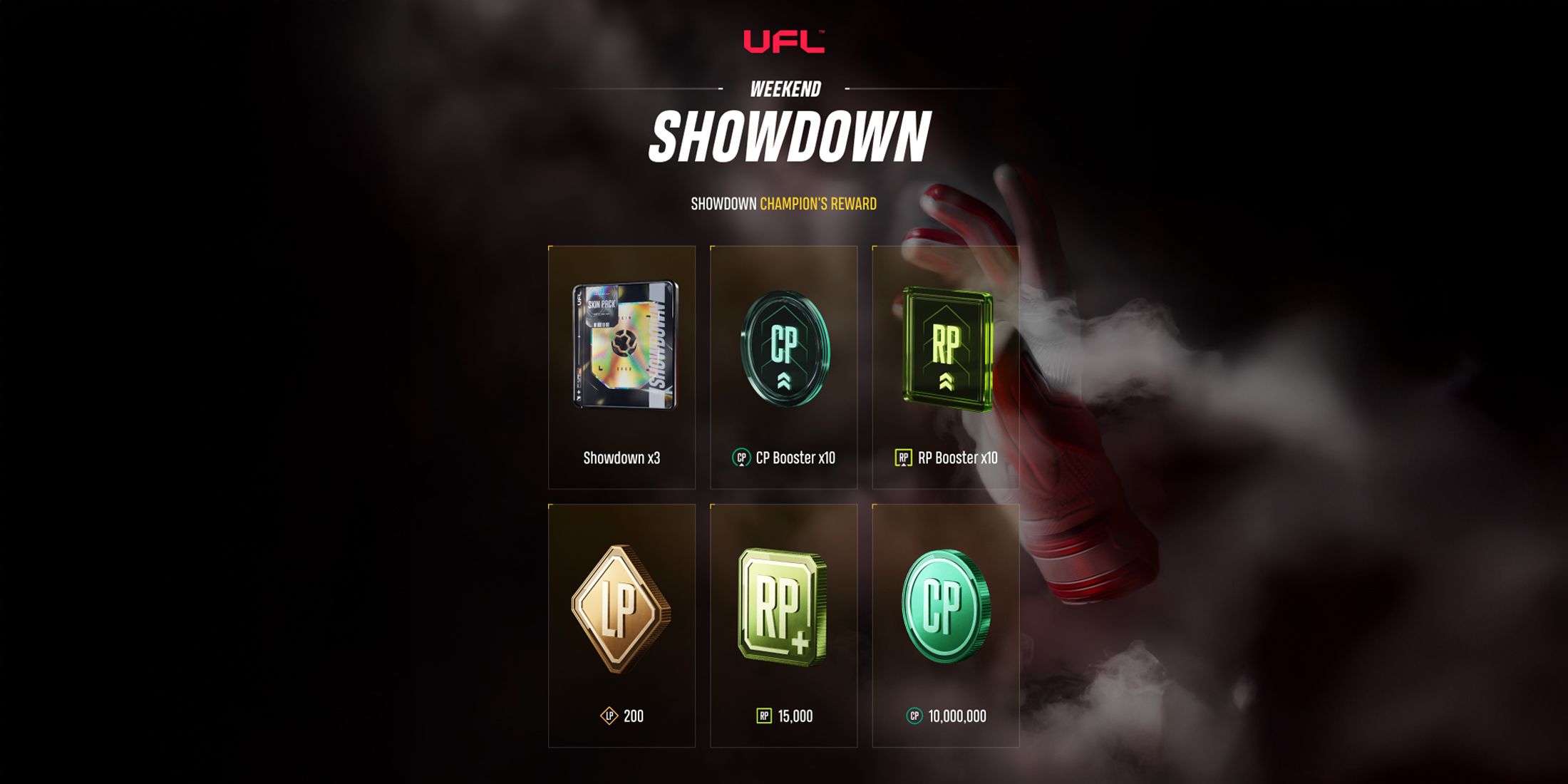 ufl-weekend-showdown-champions-rewards