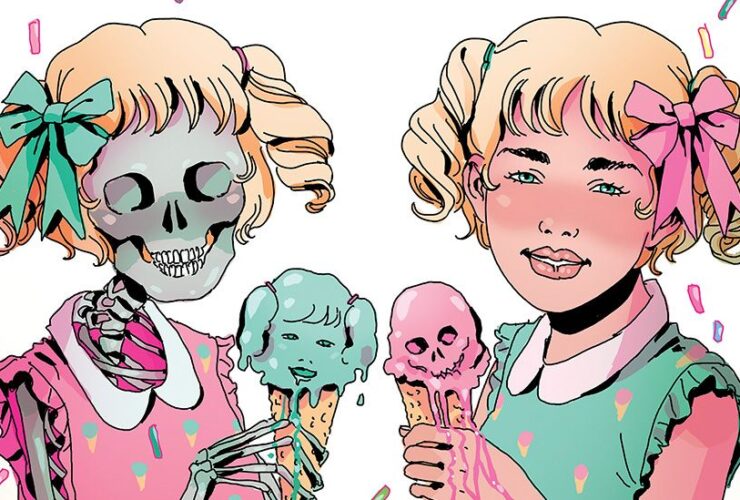 Preview Grant Morrison and Matt Fraction's one-page horror stories from Ice Cream Man #43