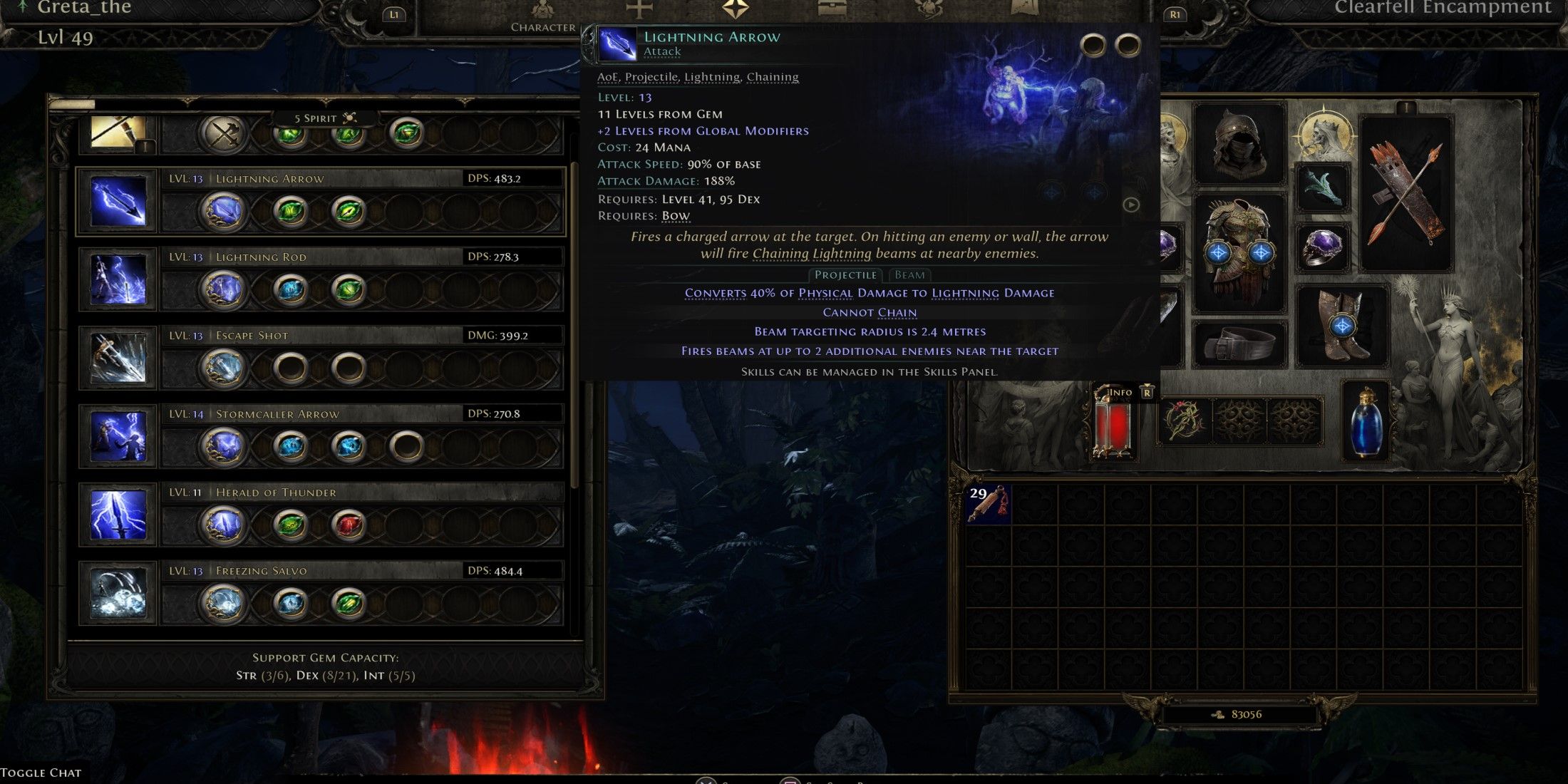 Path of Exile 2 Lightning Arrow