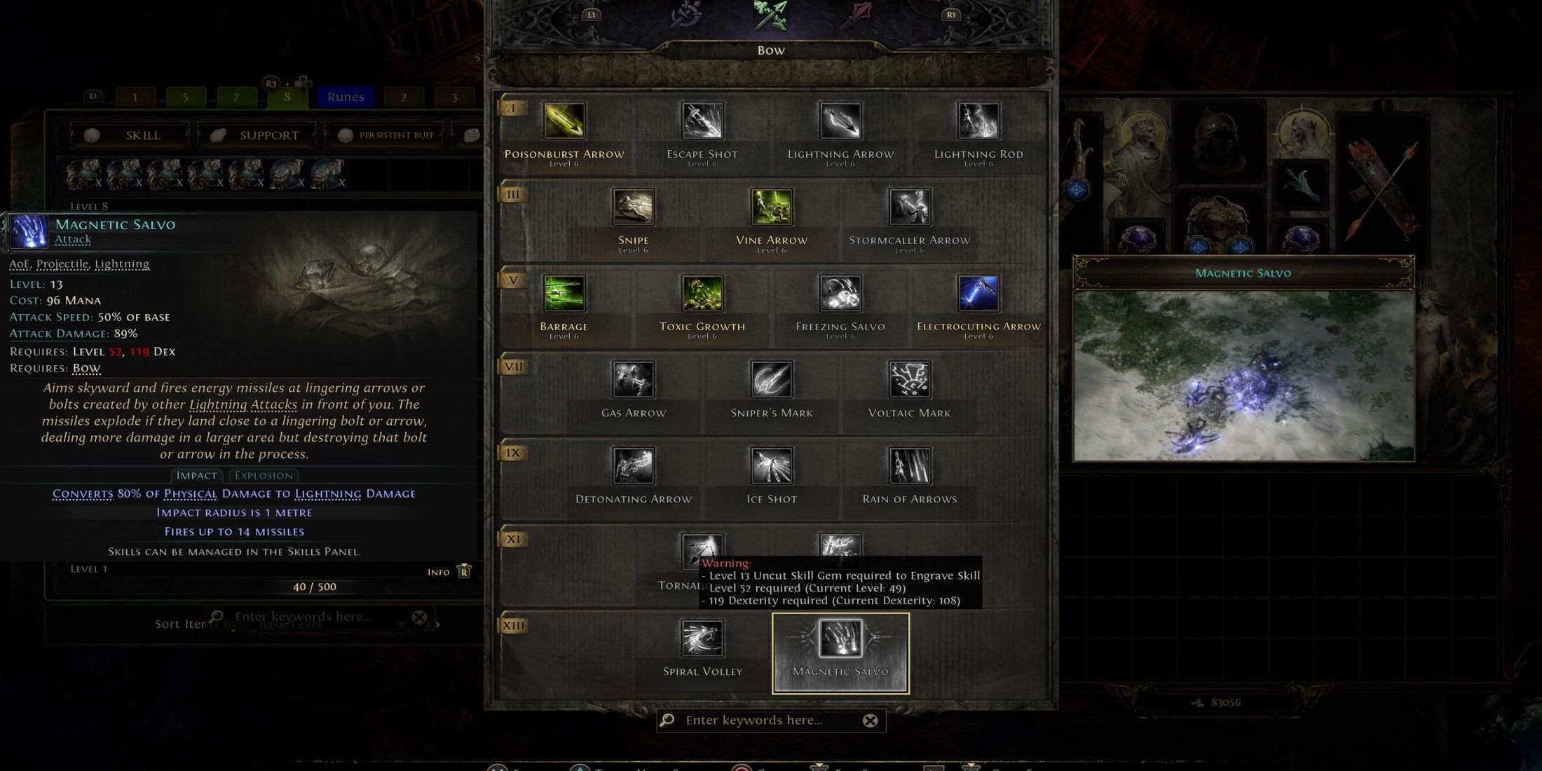 Path of Exile 2 Magnetic Salvo