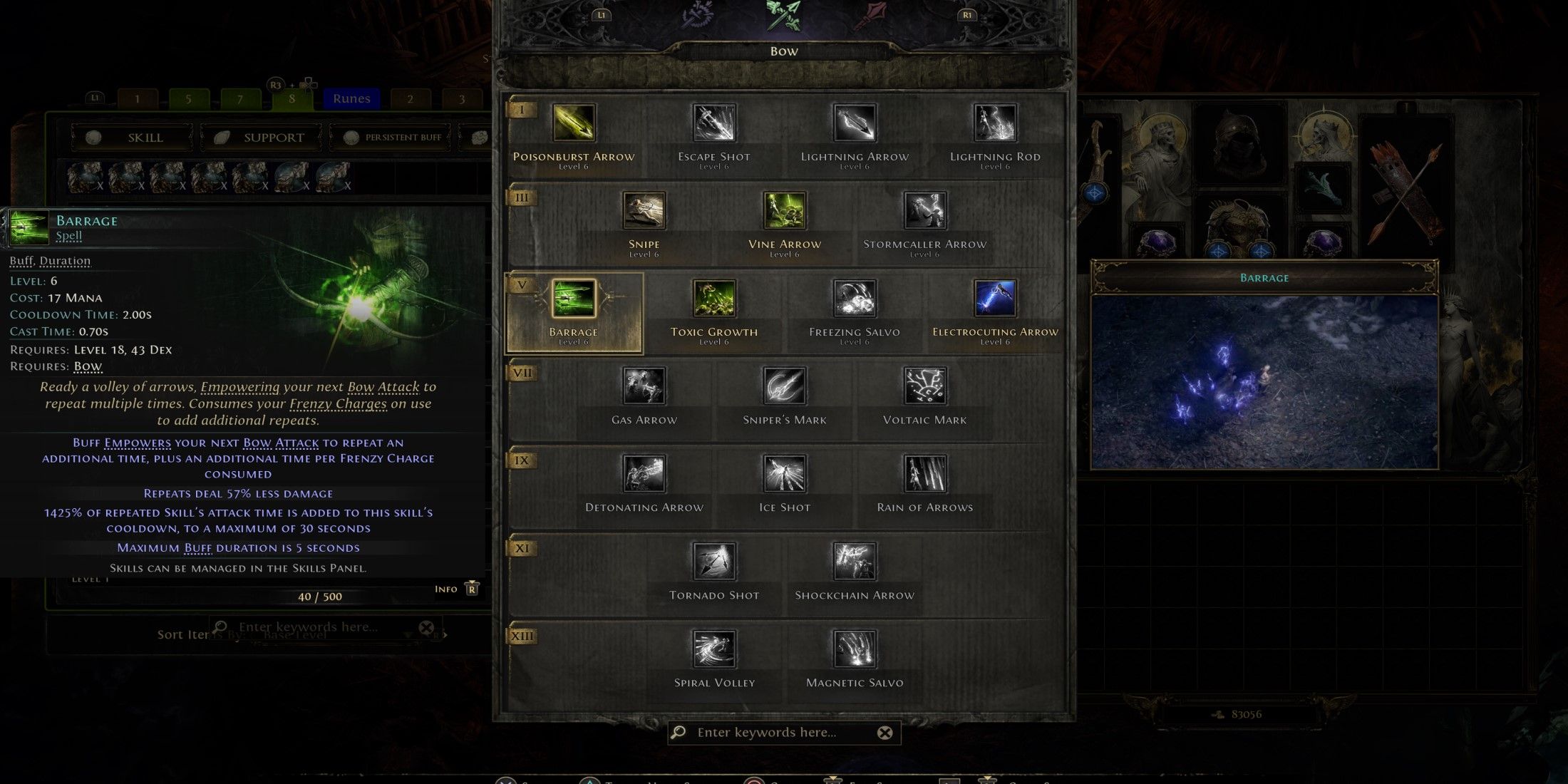 Path of Exile 2 Barrage