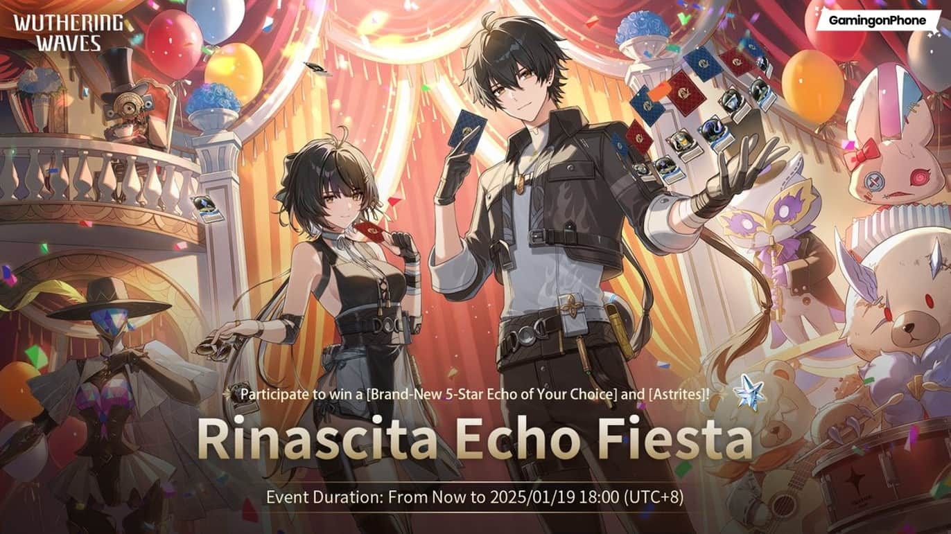 Wuthering Waves Rinascita Echo Fiesta event guide