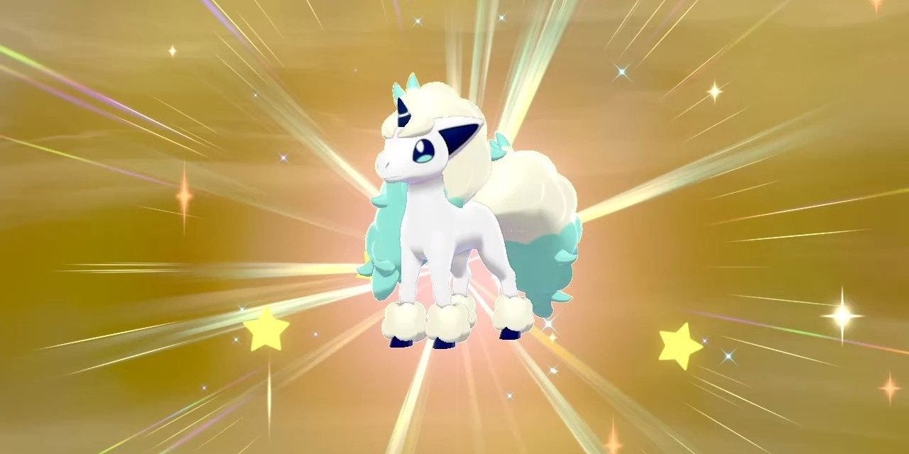 Shiny Galarian Ponyta In Pokemon Sword & Shield