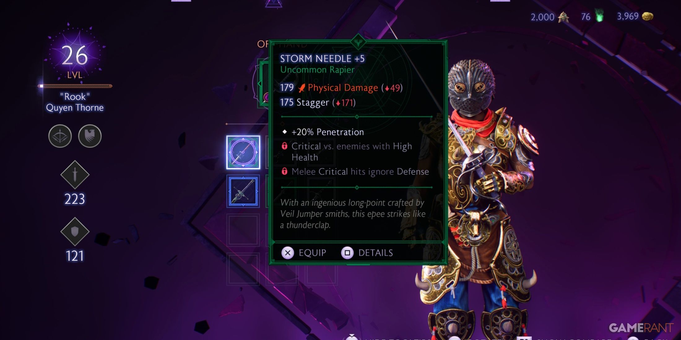 Storm Needle in Dragon Age: The Veilguard