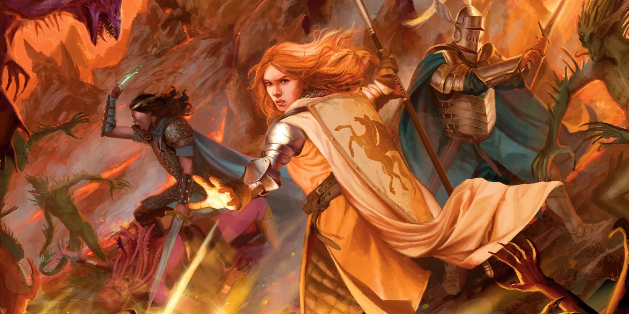 D&D 2024 Player's Handbook Character Art