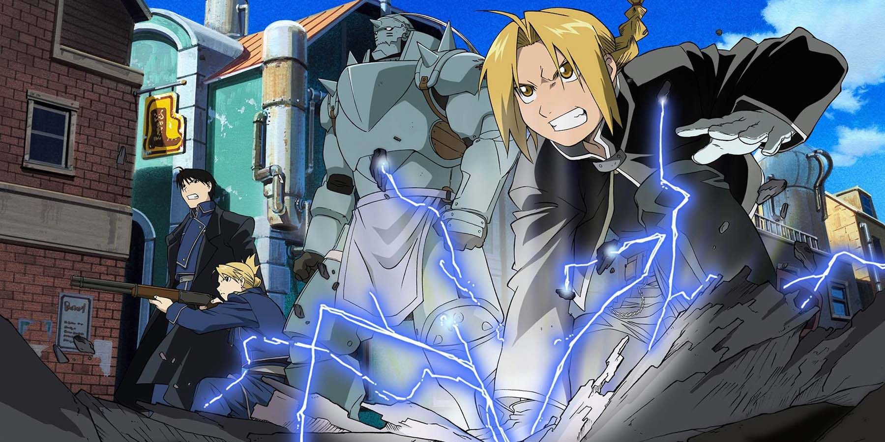 Fullmetal Alchemist Brotherhood elric brothers