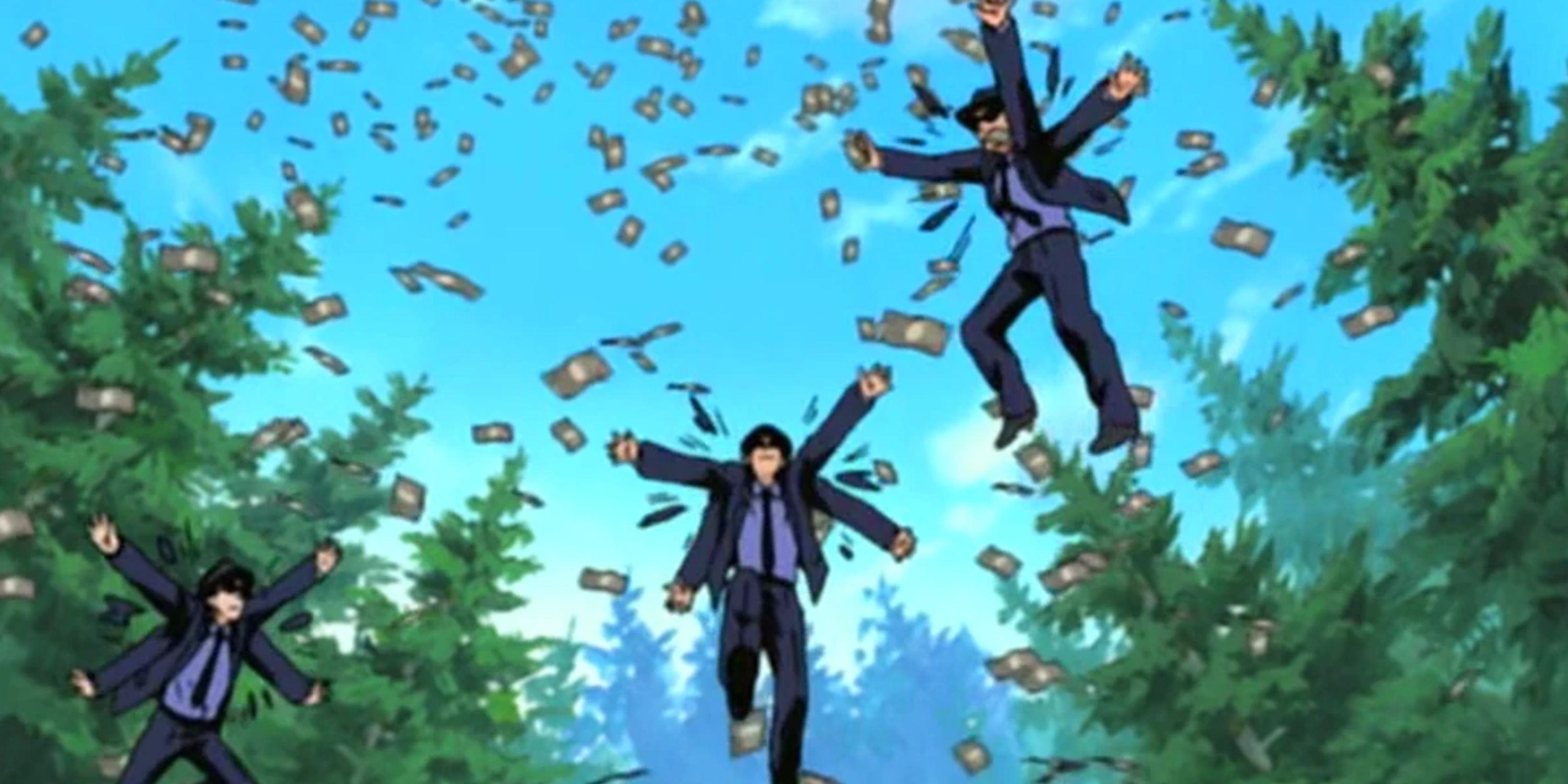 Money Style Jutsu in Naruto