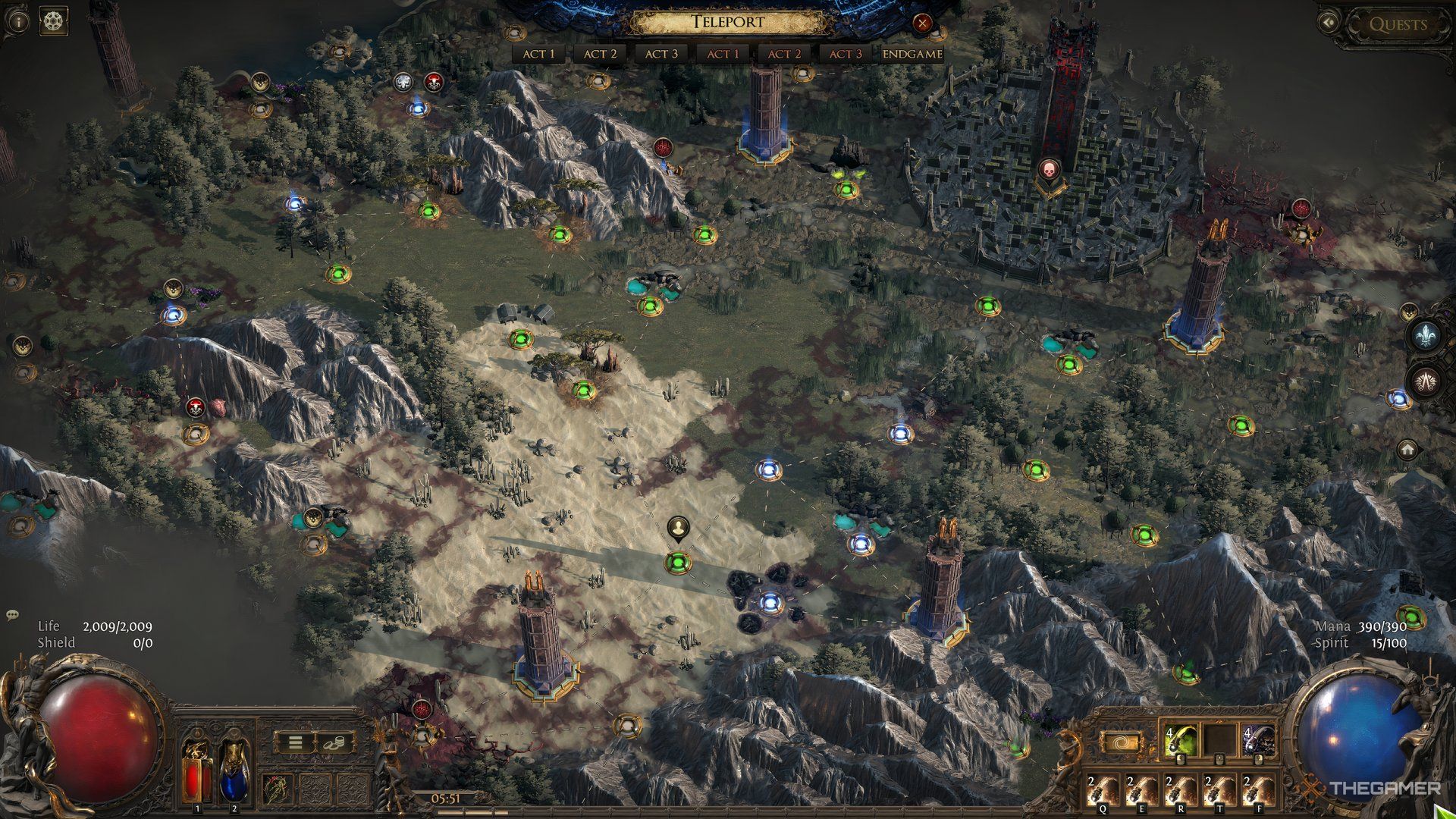 Atlas in Path of Exile 2 where you indulge in mapping to reach the Pinnacle Bosses, grind Currency, and do endgame mechanics.