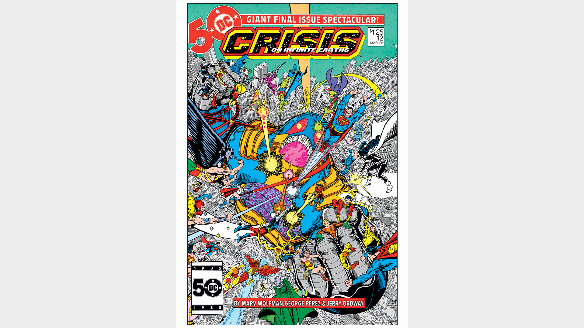 CRISIS ON INFINITE EARTHS #12 FACSIMILE EDITION 