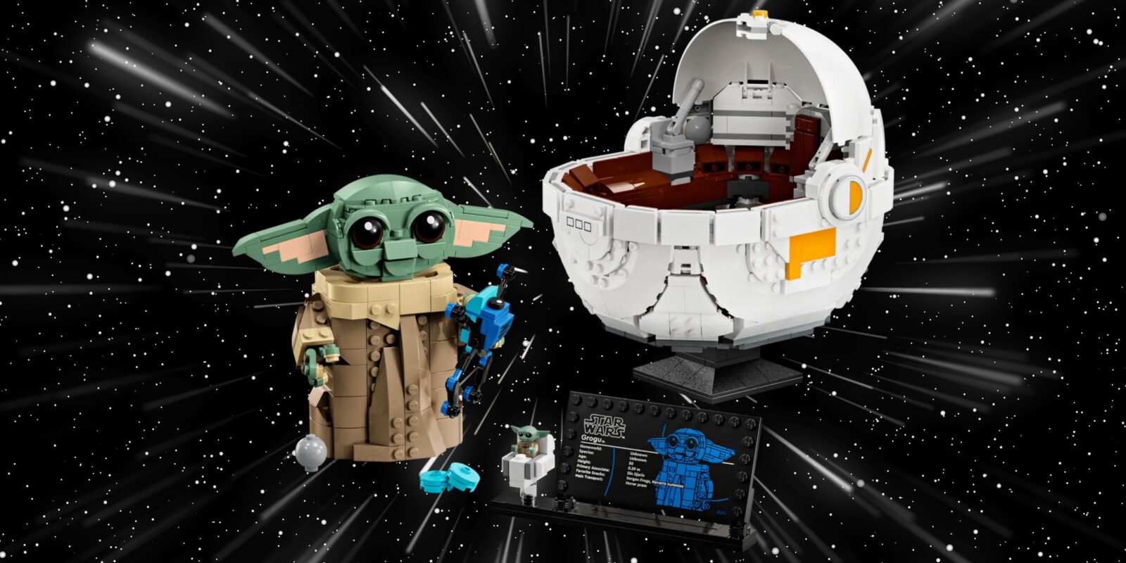 Star Wars Fans Can Now Pre-Order LEGO’s Grogu Hover Pram Set