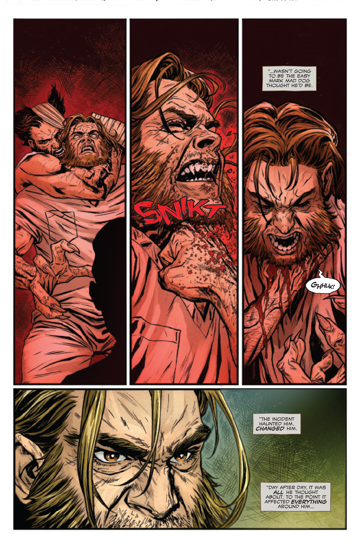 Sabretooth: The Dead Don't Talk #1