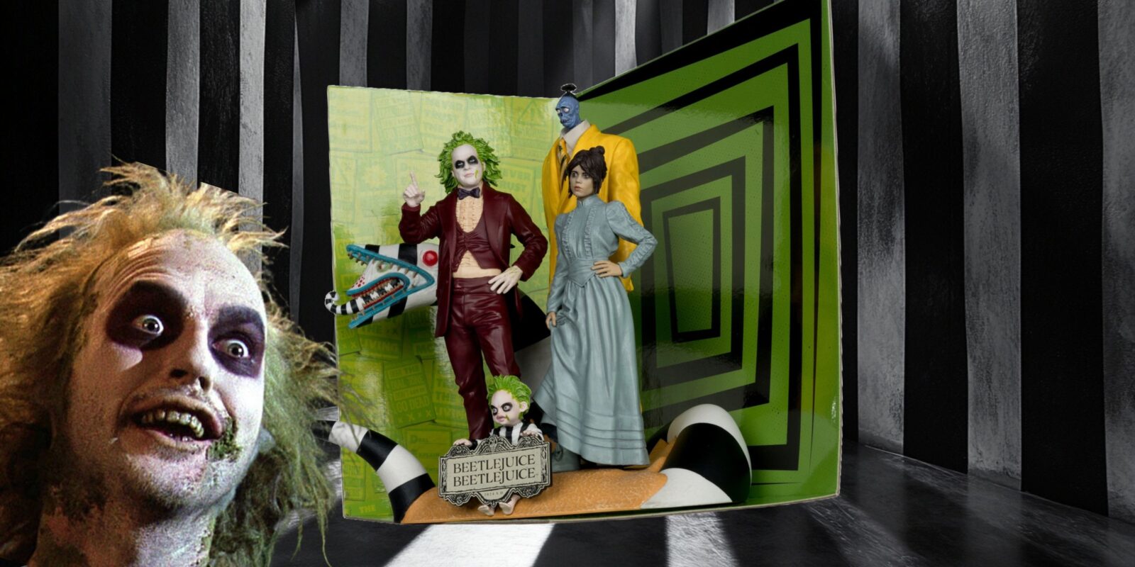 Beetlejuice Fans Can Now Preorder McFarlane’s 4-Piece Collector Set