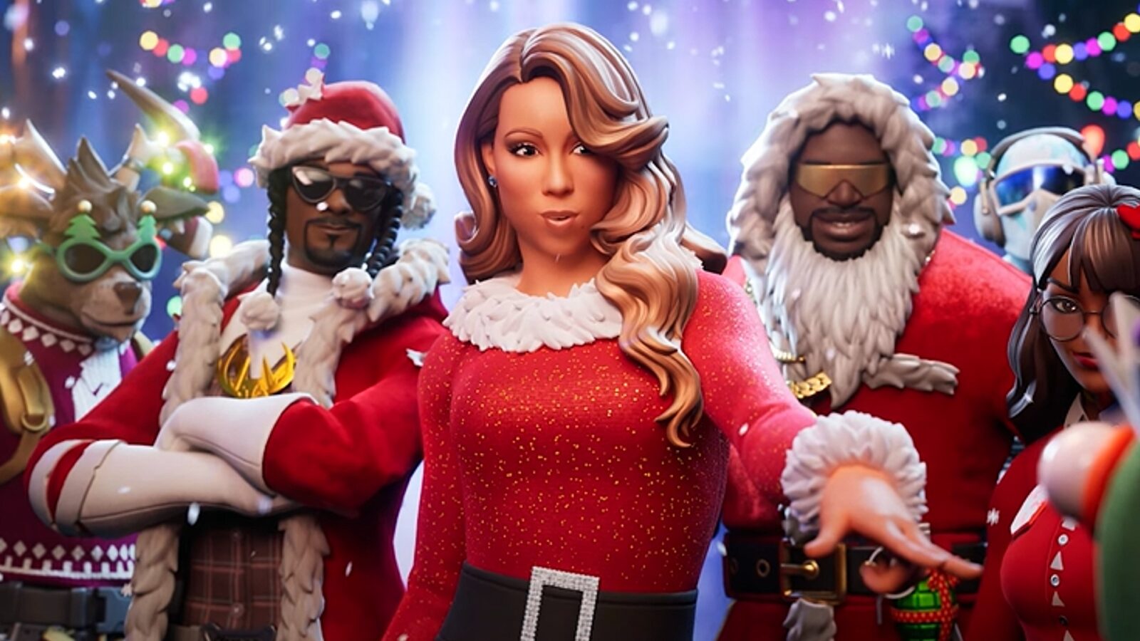 Fortnite just defrosted Mariah Carey, so merry Christmas, I guess