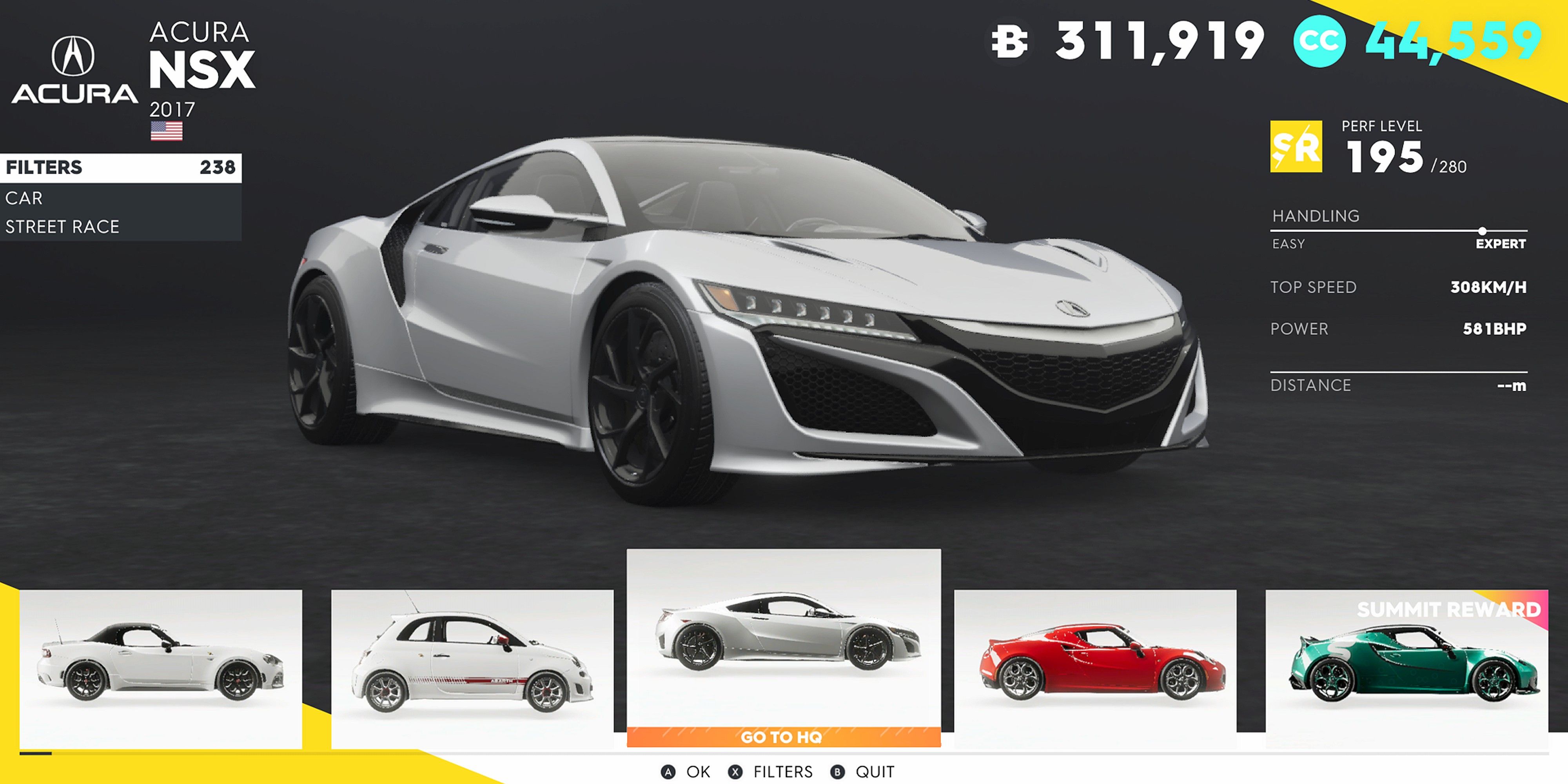 The Crew 2 Acura NSX