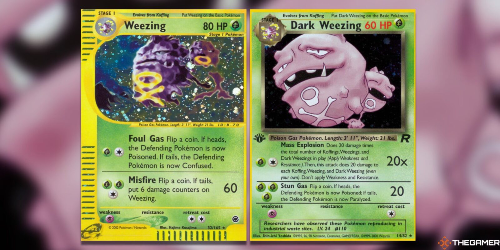 The Most Valuable Weezing Pokemon TCG Cards