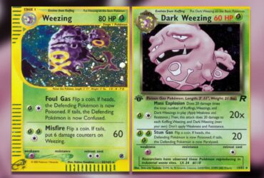 The Most Valuable Weezing Pokemon TCG Cards