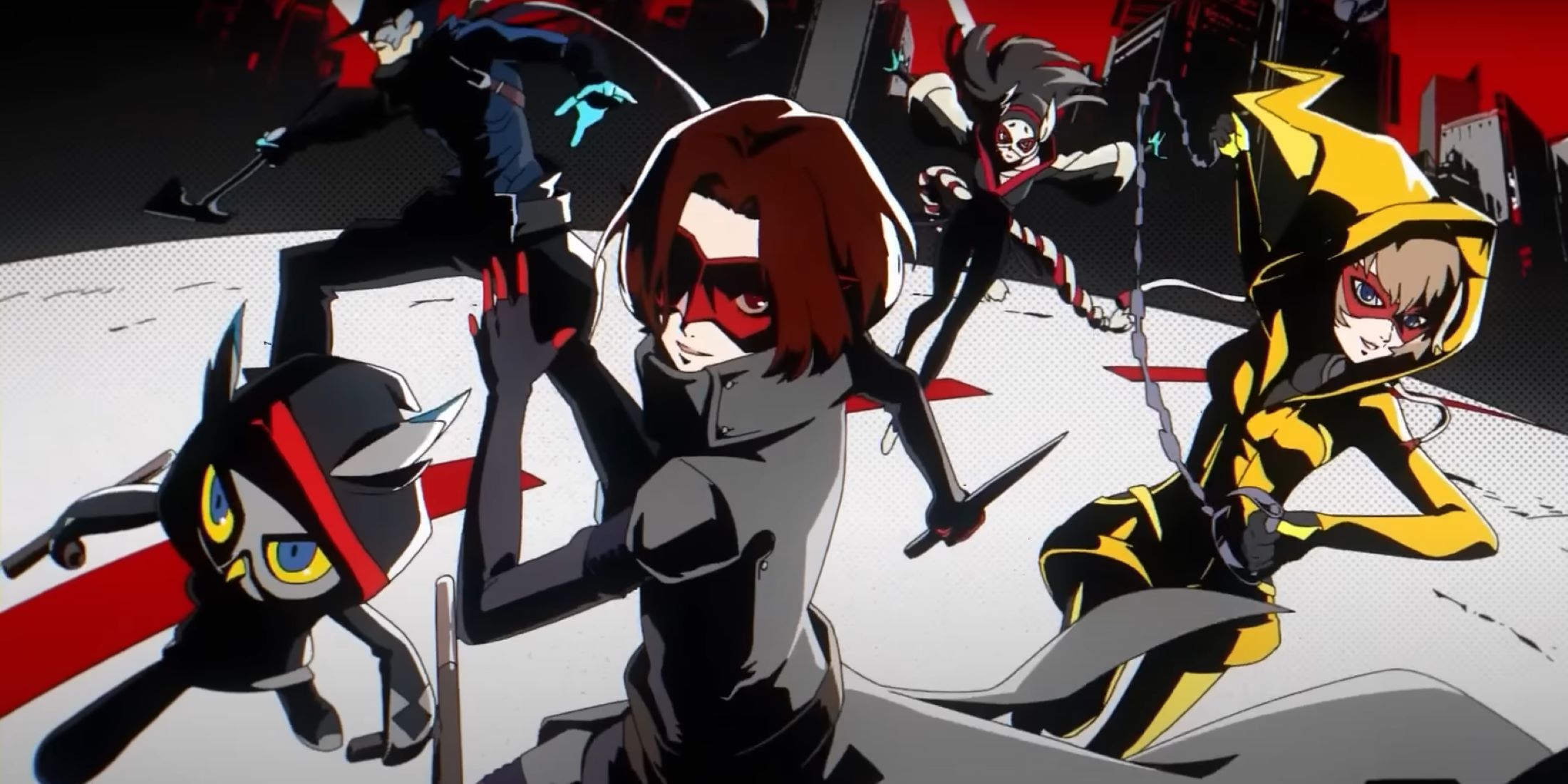 persona 5 the phantom x characters opening cinematic