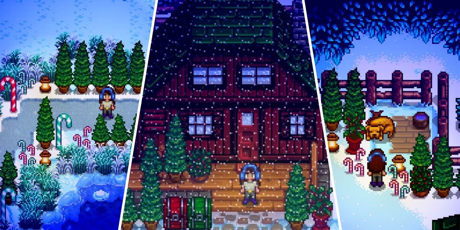 How To Make The Farm Festive In Winter In Stardew Valley