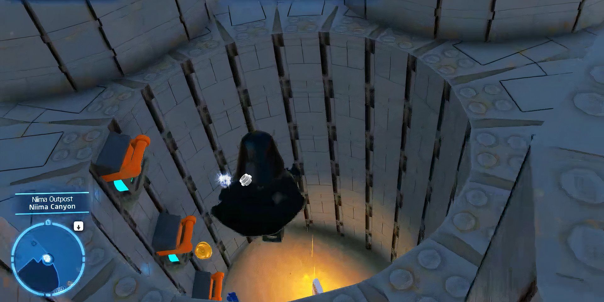 Image of the niima outpost datacard in Lego Star Wars The Skywalker Saga