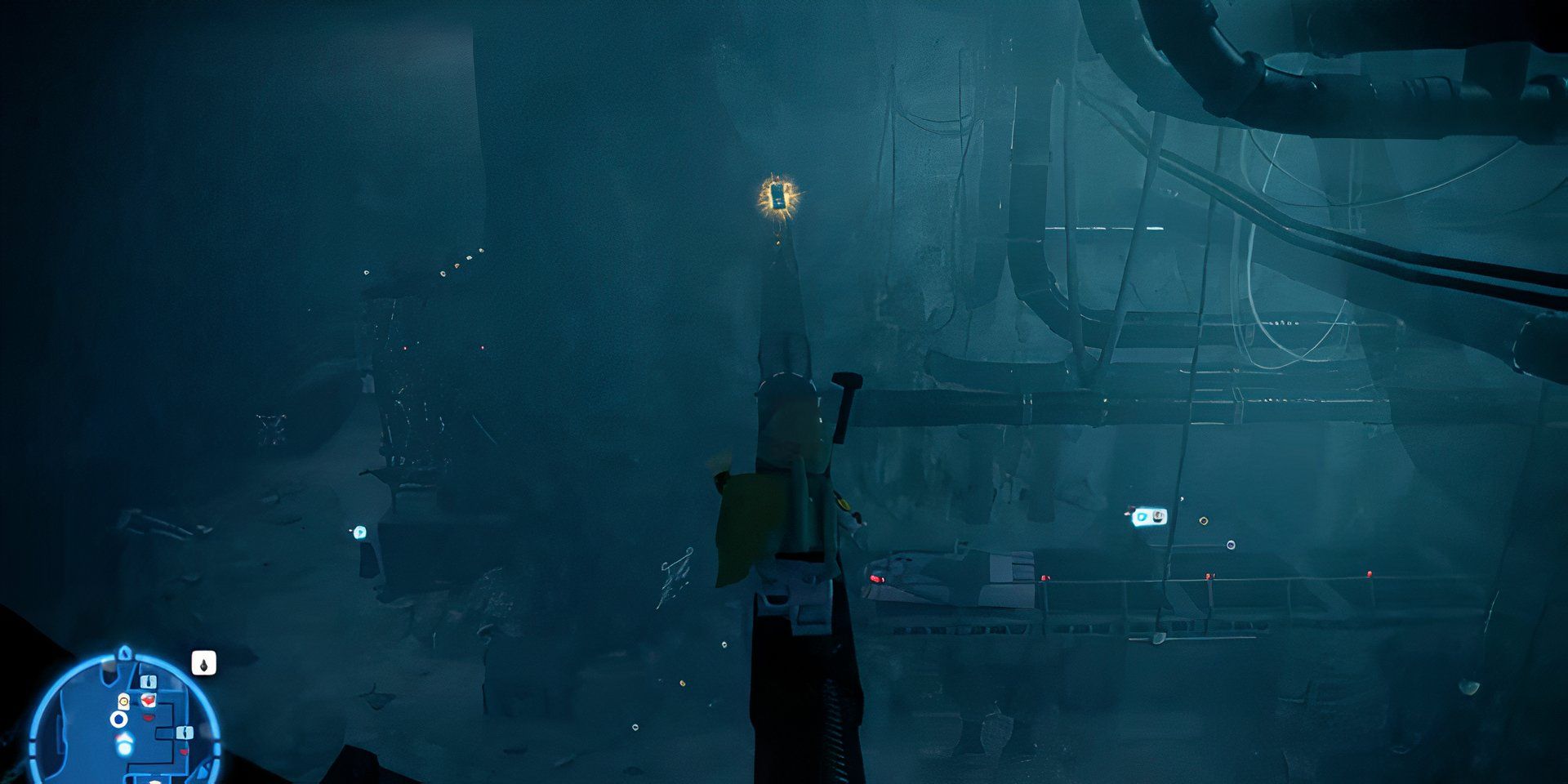 Image of the datacard in sith citadel in Lego Star Wars The Skywalker Saga