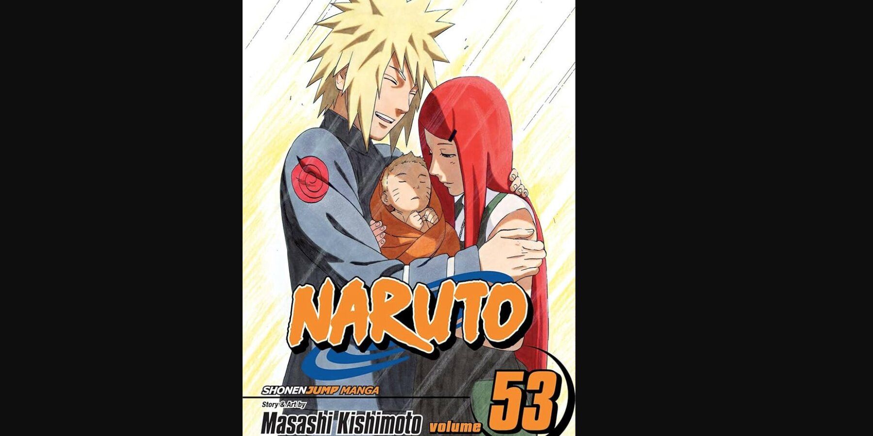 Volume 53 cover with Minato and Kushina