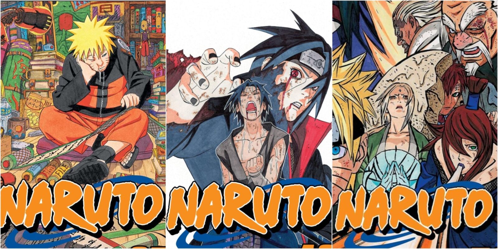 The Best Naruto Manga Covers