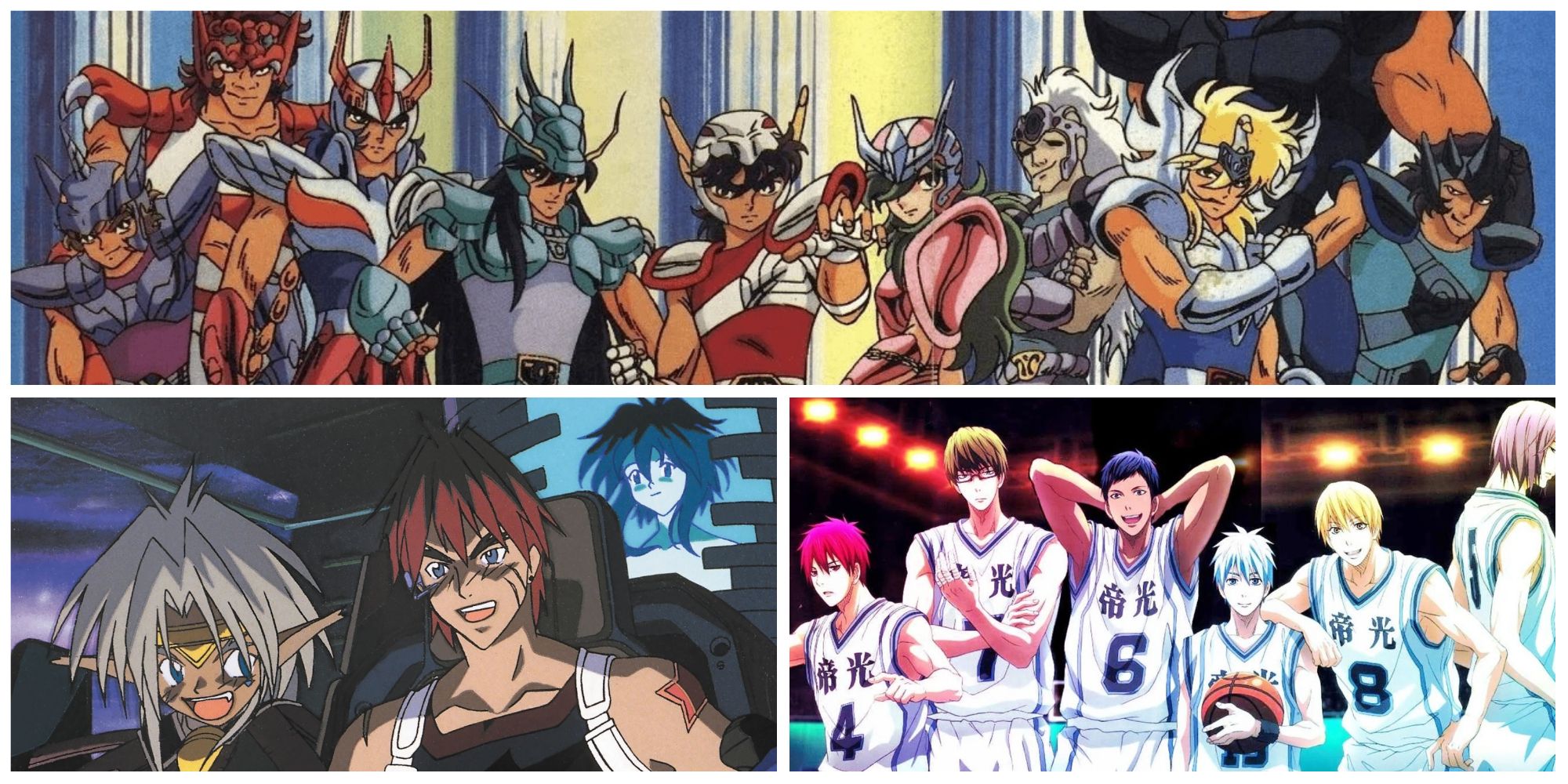 Cult Classic Shonen- Knights of the Zodiac Outlaw Star Kuroko's Basketball