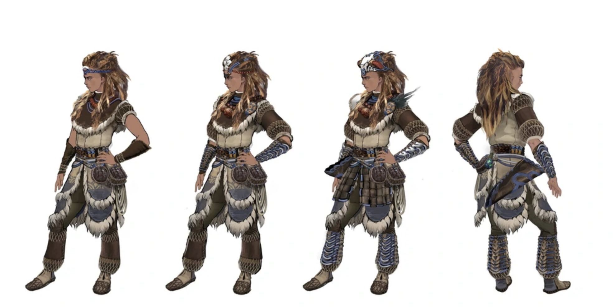 The nora survivor outfit in Horizon Zero Dawn.